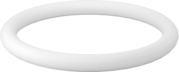 Ultra Kimyasala Dayanıklı Sert PTFE O-Ring, 1.5 mm Genişlik, 14 mm İç Çap