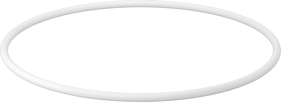 Yumuşak Viton® Floroelastomer O-Ring, FDA Uyumlu, 1/8 Kesirli Genişlik, Dash Numarası 249