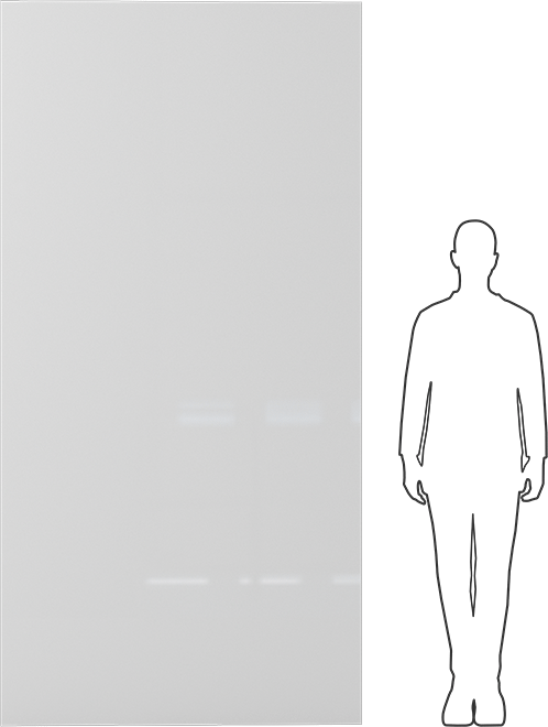 Kimyasala Dayanıklı Slippery Teflon® PTFE Sheet, White, 1/8" Kalınlık, 48" Genişlik, 96" Uzunluk