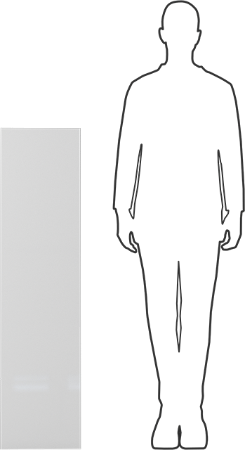 Kimyasala Dayanıklı Slippery Teflon® PTFE Sheet, White, 3/16" Kalınlık, 12" Genişlik, 48" Uzunluk