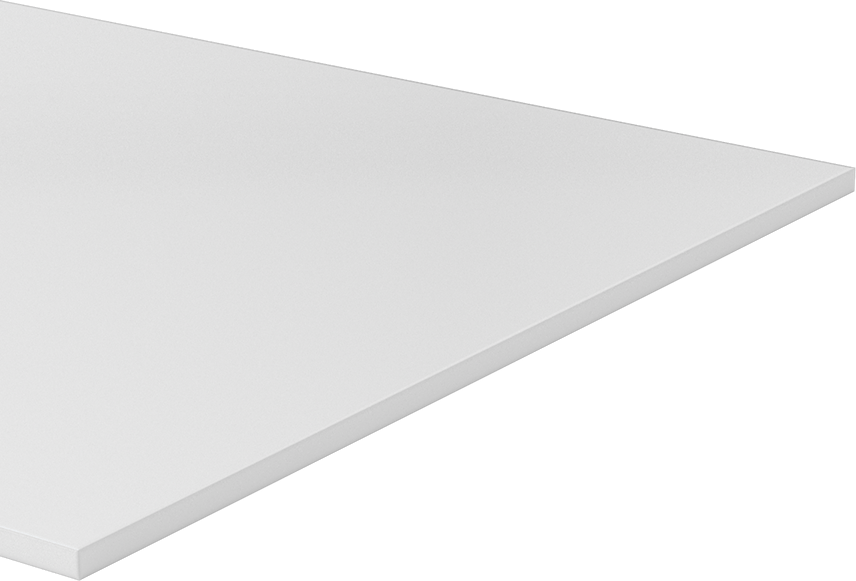 Kimyasala Dayanıklı Slippery Teflon® PTFE Sheet, White, 1/4" Kalınlık, 12" Genişlik, 36" Uzunluk