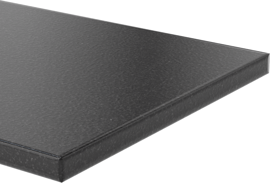 Kimyasala Dayanıklı Slippery Teflon® PTFE Sheet, Black, 3/4" Kalınlık, 12" Genişlik, 24" Uzunluk