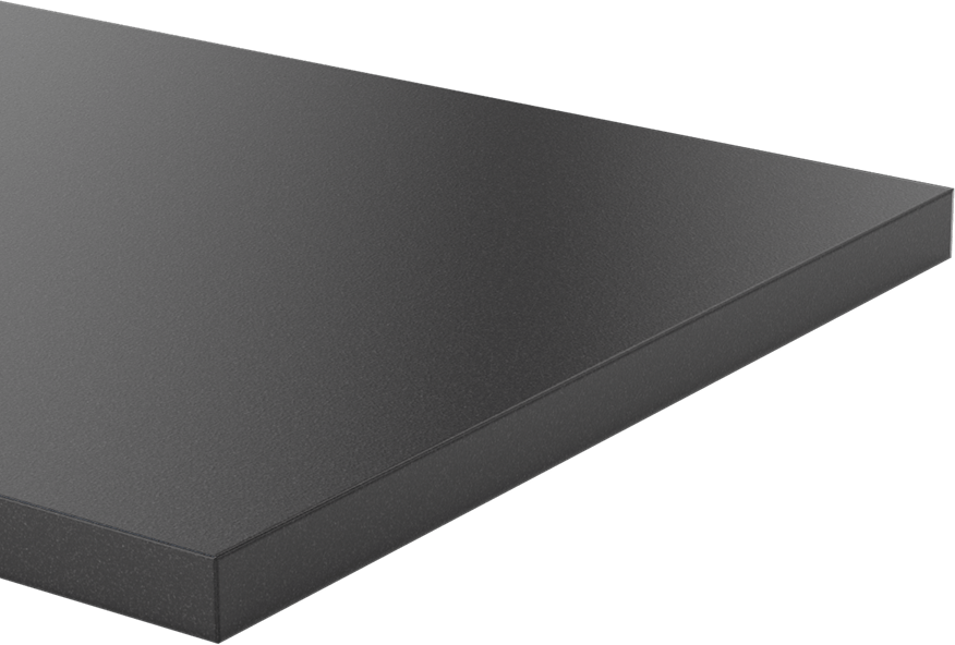 Kimyasala Dayanıklı Slippery Teflon® PTFE Sheet, Black, 3/4" Kalınlık, 12" Genişlik, 36" Uzunluk