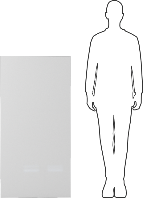 Kimyasala Dayanıklı Slippery Teflon® PTFE Sheet, White, 1/8" Kalınlık, 24" Genişlik, 48" Uzunluk