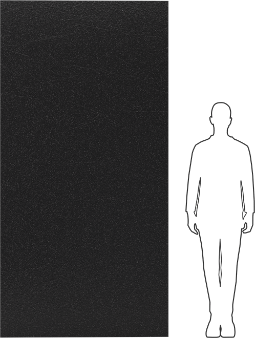 Kimyasala Dayanıklı Slippery Teflon® PTFE Sheet, Black, 3/32" Kalınlık, 48" Genişlik, 96" Uzunluk