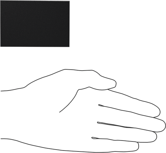 Kimyasala Dayanıklı Slippery Teflon® PTFE Sheet, Black, 3/4" Kalınlık, 2" Genişlik, 3" Uzunluk