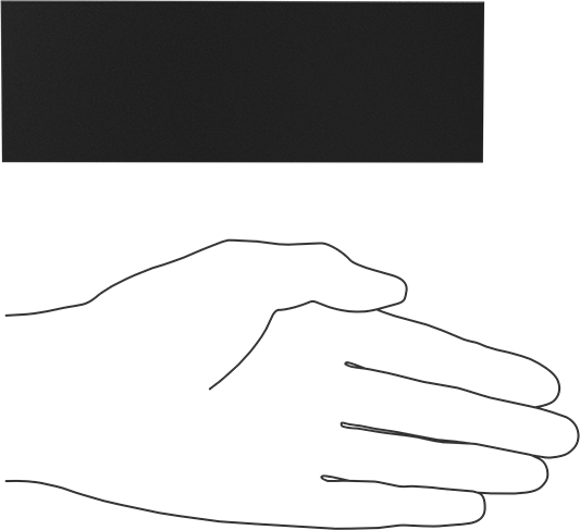 Kimyasala Dayanıklı Slippery Teflon® PTFE Sheet, Black, 1" Kalınlık, 2" Genişlik, 6" Uzunluk