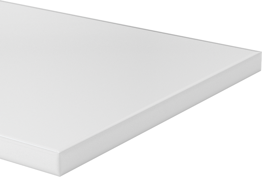 Kimyasala Dayanıklı Slippery Teflon® PTFE Sheet, White, 3/4" Kalınlık, 12" Genişlik, 24" Uzunluk