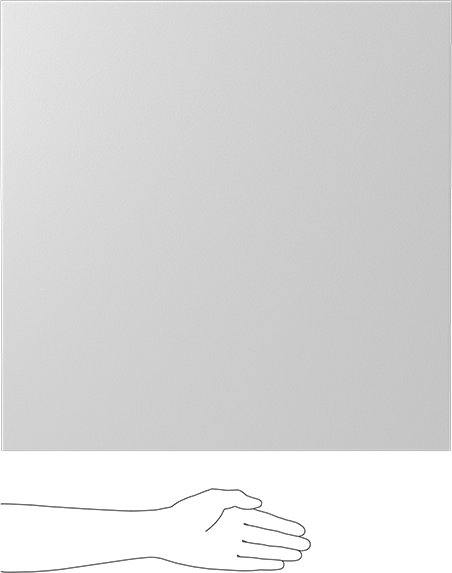 Kimyasala Dayanıklı Slippery Teflon® PTFE, Sheet, 24" x 24" x 1/32"