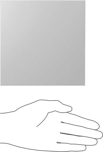 Kimyasala Dayanıklı Slippery Teflon® PTFE, Sheet, 6" x 6" x 1/16"