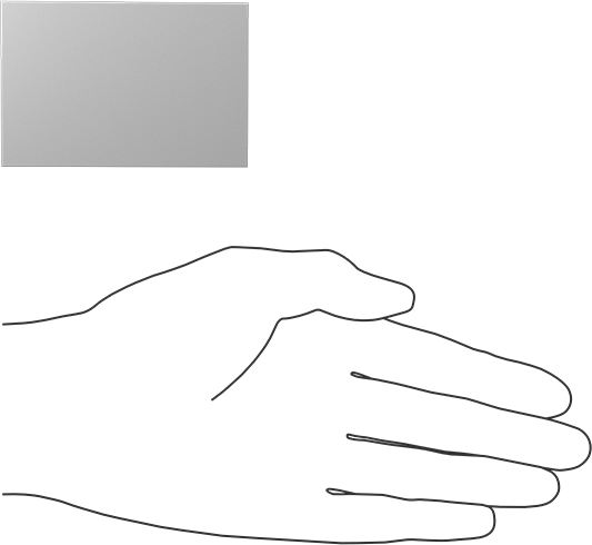 Teflon® PTFE'den Yapılmış Kaygan Levha, Beyaz, 3/4" Kalınlık, 2" Genişlik, 3" Uzunluk