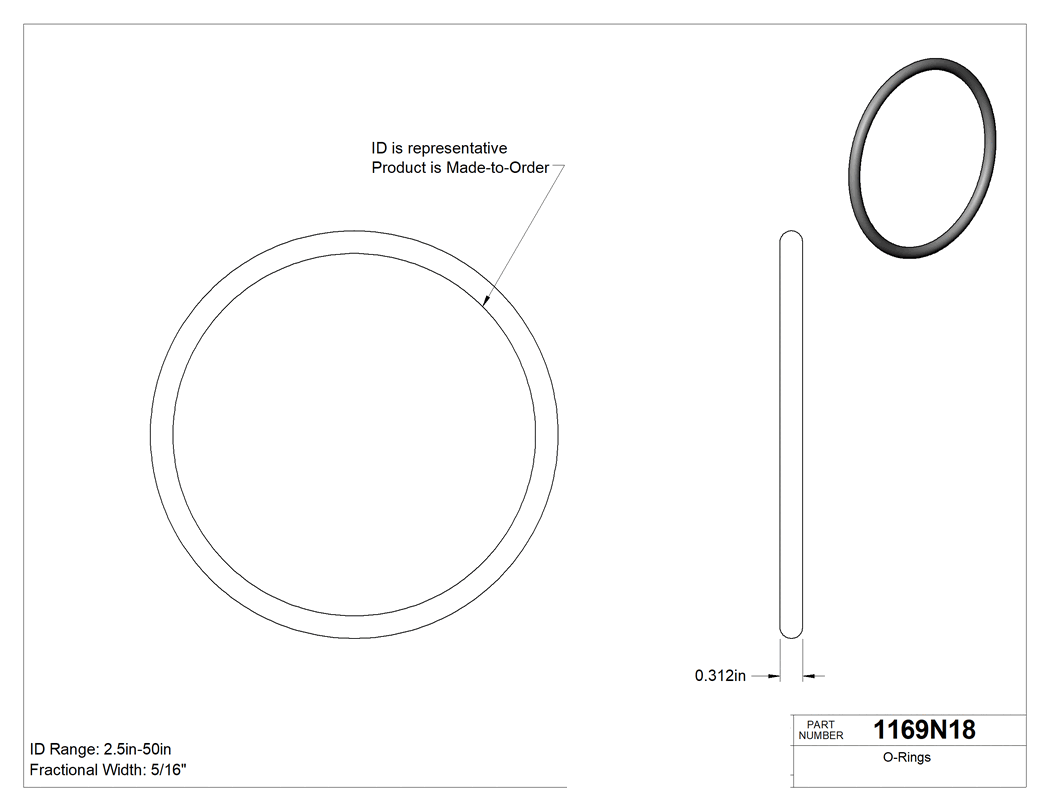 Technical drawing - 1169N18