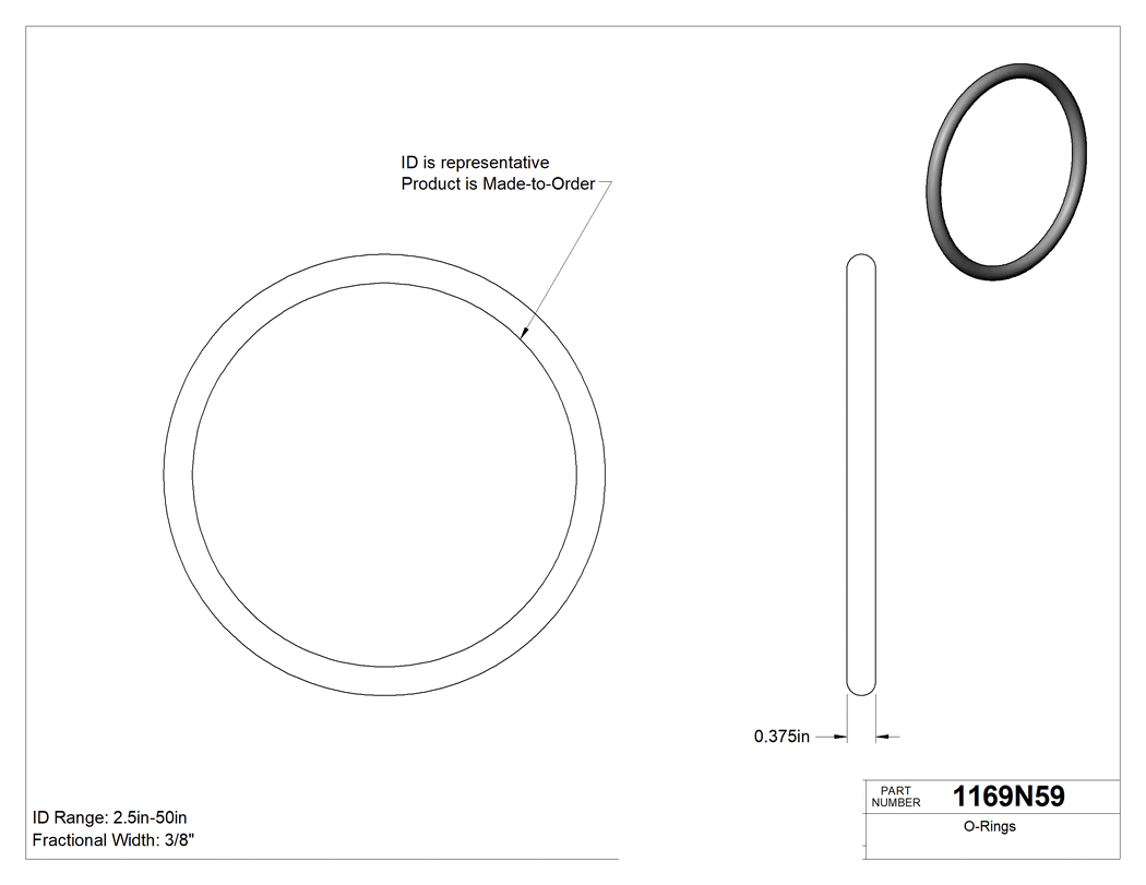 Technical drawing - 1169N59