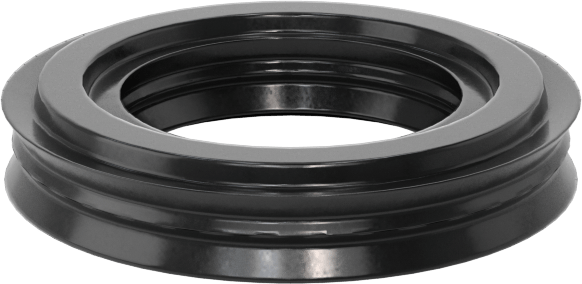 Çift X Profilli Yağa Dayanıklı Buna-N O-Ring, 3/32 Kesirli Genişlik, Dash Numarası 109