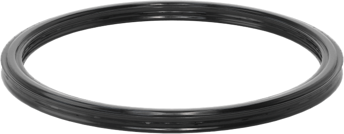 Çift X Profilli Yağa Dayanıklı Buna-N O-Ring, 3/32 Kesirli Genişlik, Dash Numarası 128