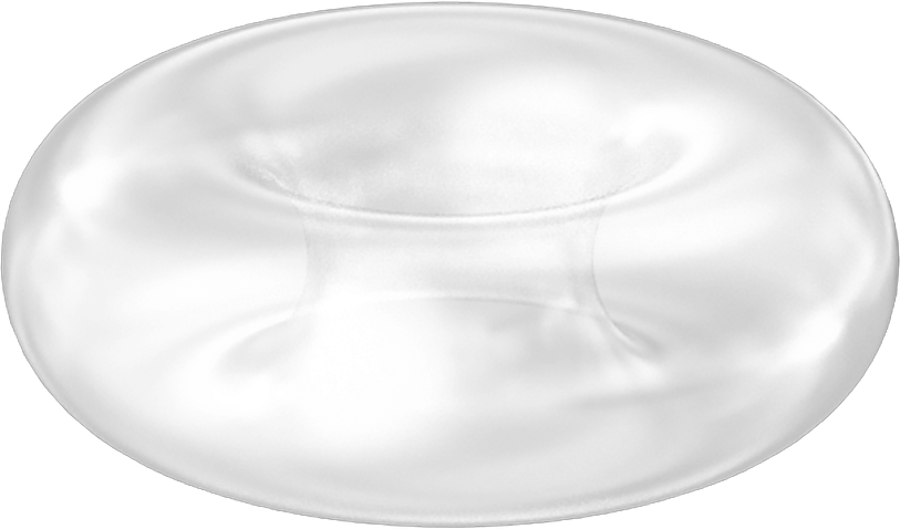 Yüksek Sıcaklık Temiz Oda Silikon O-Ring, 1/16 Kesirli Genişlik, Dash Numarası 003