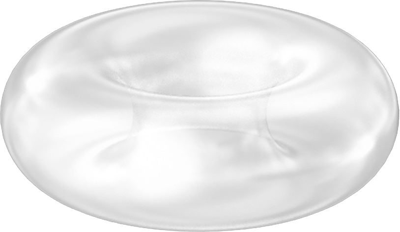 Yüksek Sıcaklık Temiz Oda Silikon O-Ring, 1/16 Kesirli Genişlik, Dash Numarası 004