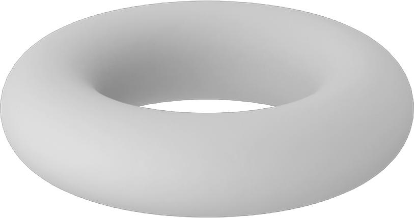 Kimyasala Dayanıklı Yüksek Saflıkta Temiz Oda Viton® Floroelastomer O-Ring, Dash Numarası 007