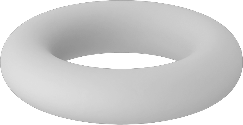 Kimyasala Dayanıklı Yüksek Saflıkta Temiz Oda Viton® Floroelastomer O-Ring, Dash Numarası 008