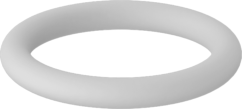 Kimyasala Dayanıklı Yüksek Saflıkta Temiz Oda Viton® Floroelastomer O-Ring, Dash Numarası 013