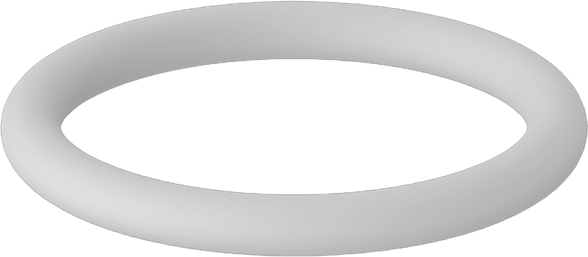 Kimyasala Dayanıklı Yüksek Saflıkta Temiz Oda Viton® Floroelastomer O-Ring, Dash Numarası 015