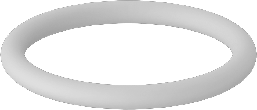 Kimyasala Dayanıklı Yüksek Saflıkta Temiz Oda Viton® Floroelastomer O-Ring, Dash Numarası 016