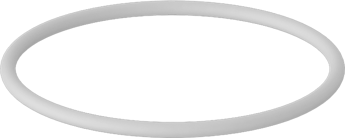 Kimyasala Dayanıklı Yüksek Saflıkta Temiz Oda Viton® Floroelastomer O-Ring, Dash Numarası 029