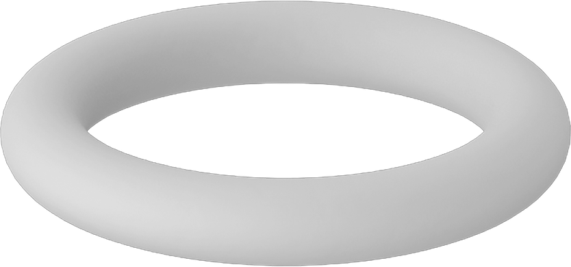 Kimyasala Dayanıklı Yüksek Saflıkta Temiz Oda Viton® Floroelastomer O-Ring, Dash Numarası 112