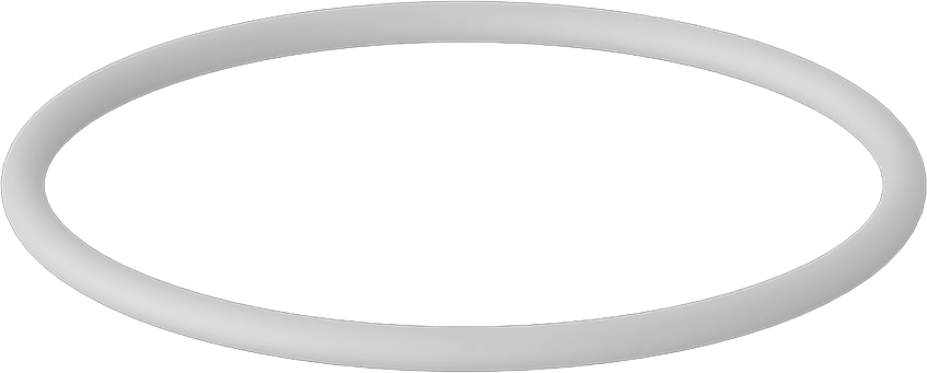 Kimyasala Dayanıklı Yüksek Saflıkta Temiz Oda Viton® Floroelastomer O-Ring, Dash Numarası 232