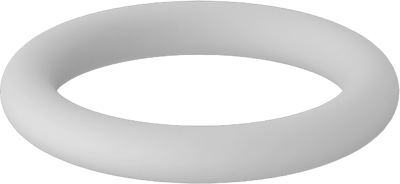 Kimyasala Dayanıklı Yüksek Saflıkta Temiz Oda Viton® Floroelastomer O-Ring, Dash Numarası 012