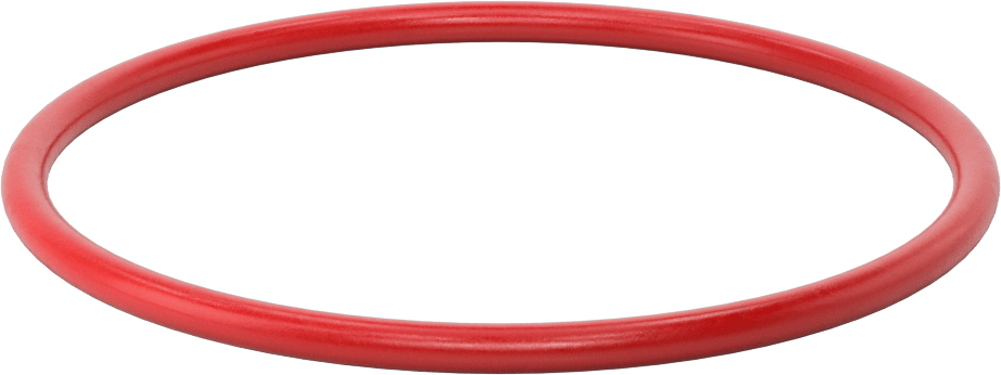 Yüksek Sıcaklık Silikon O-Ringler, 0.25" Gerçek Genişlik