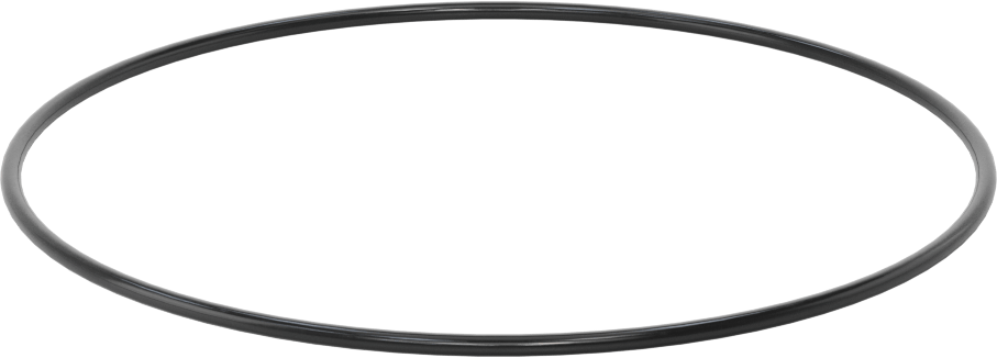 Kimyasala Dayanıklı Floroelastomer O-Ringler, 0.103" Genişlik