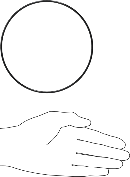 Kimyasala Dayanıklı Floroelastomer O-Ringler, 0.103" Genişlik