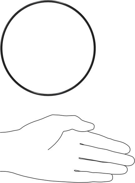 Kimyasala Dayanıklı Floroelastomer O-Ringler, 3 mm Genişlik