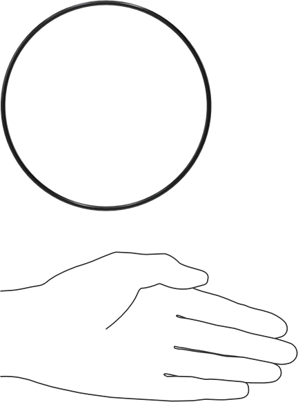 Suya ve Buhara Dayanıklı EPDM O-Ringler, 3 mm Genişlik