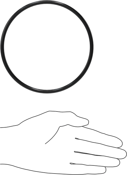 Suya ve Buhara Dayanıklı EPDM O-Ringler, 5.5 mm Genişlik