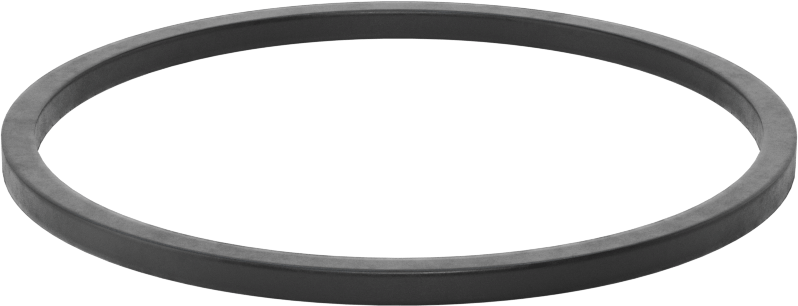 Kimyasala Dayanıklı Viton® Floroelastomer O-Ring, Kare Profilli, 1/8 Kesirli Genişlik, Dash No. 234