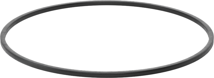 Kimyasala Dayanıklı Viton® Floroelastomer O-Ring, Kare Profilli, 1/8 Kesirli Genişlik, Dash No. 259