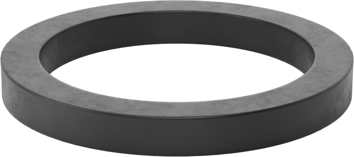 Kimyasala Dayanıklı Viton® Floroelastomer O-Ring, Kare Profilli, 3/16 Kesirli Genişlik, Dash No. 325