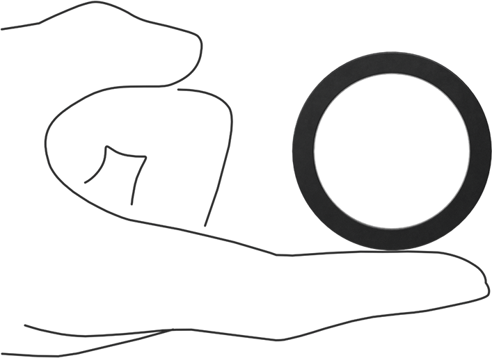 Kimyasala Dayanıklı Viton® Floroelastomer O-Ring, Kare Profilli, 3/16 Kesirli Genişlik, Dash No. 325