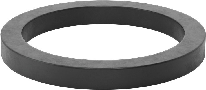 Kimyasala Dayanıklı Viton® Floroelastomer O-Ring, Kare Profilli, 3/16 Kesirli Genişlik, Dash No. 326