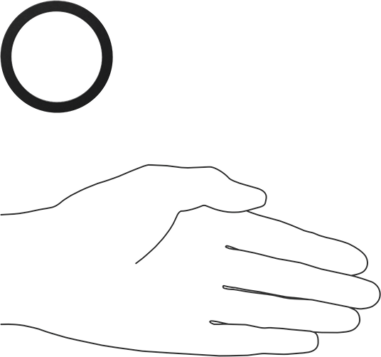 Kimyasala Dayanıklı Viton® Floroelastomer O-Ring, Kare Profilli, 3/16 Kesirli Genişlik, Dash No. 327