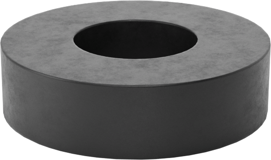 Kimyasala Dayanıklı Viton® Floroelastomer O-Ring, Kare Profilli, 1/16 Kesirli Genişlik, Dash No. 006