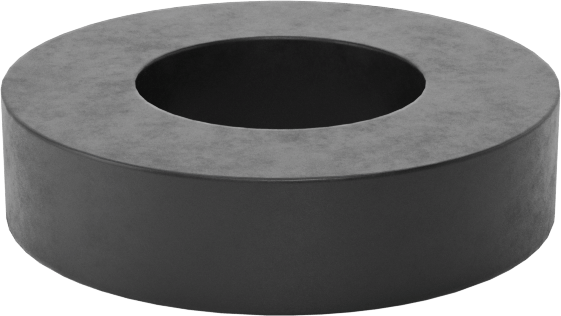 Kimyasala Dayanıklı Viton® Floroelastomer O-Ring, Kare Profilli, 1/16 Kesirli Genişlik, Dash No. 007