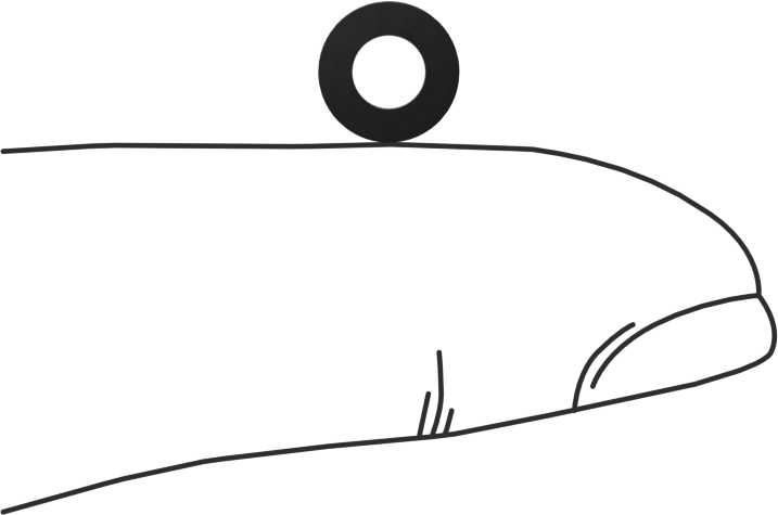 Kimyasala Dayanıklı Viton® Floroelastomer O-Ring, Kare Profilli, 1/16 Kesirli Genişlik, Dash No. 007
