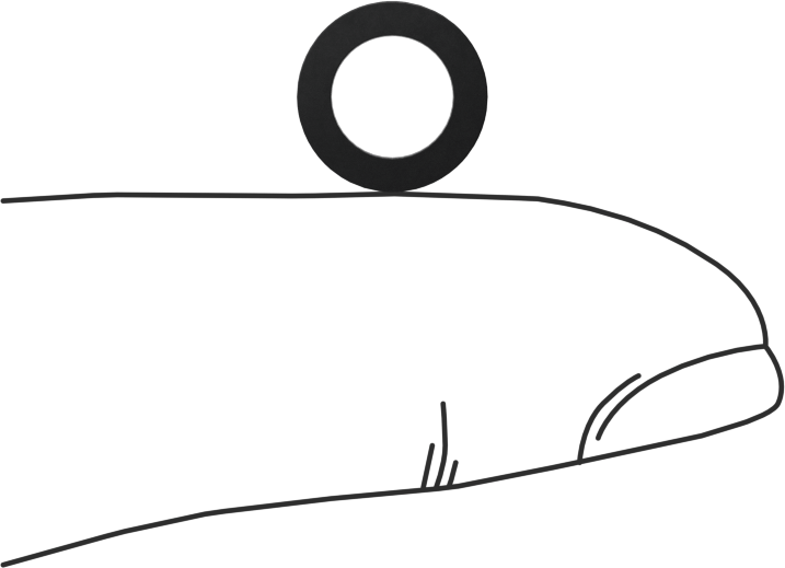 Kimyasala Dayanıklı Viton® Floroelastomer O-Ring, Kare Profilli, 1/16 Kesirli Genişlik, Dash No. 010