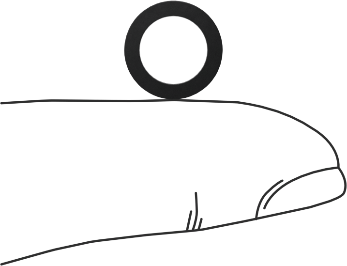 Kimyasala Dayanıklı Viton® Floroelastomer O-Ring, Kare Profilli, 1/16 Kesirli Genişlik, Dash No. 011