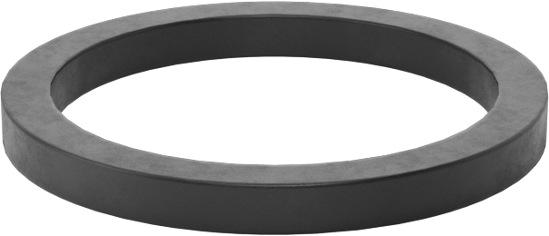 Kimyasala Dayanıklı Viton® Floroelastomer O-Ring, Kare Profilli, 1/16 Kesirli Genişlik, Dash No. 016