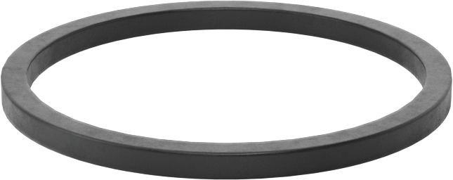 Kimyasala Dayanıklı Viton® Floroelastomer O-Ring, Kare Profilli, 1/16 Kesirli Genişlik, Dash No. 023