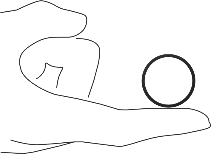 Kimyasala Dayanıklı Viton® Floroelastomer O-Ring, Kare Profilli, 1/16 Kesirli Genişlik, Dash No. 023